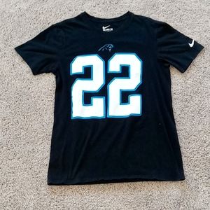 Carolina Panthers #22 Christian McCaffrey t shirt